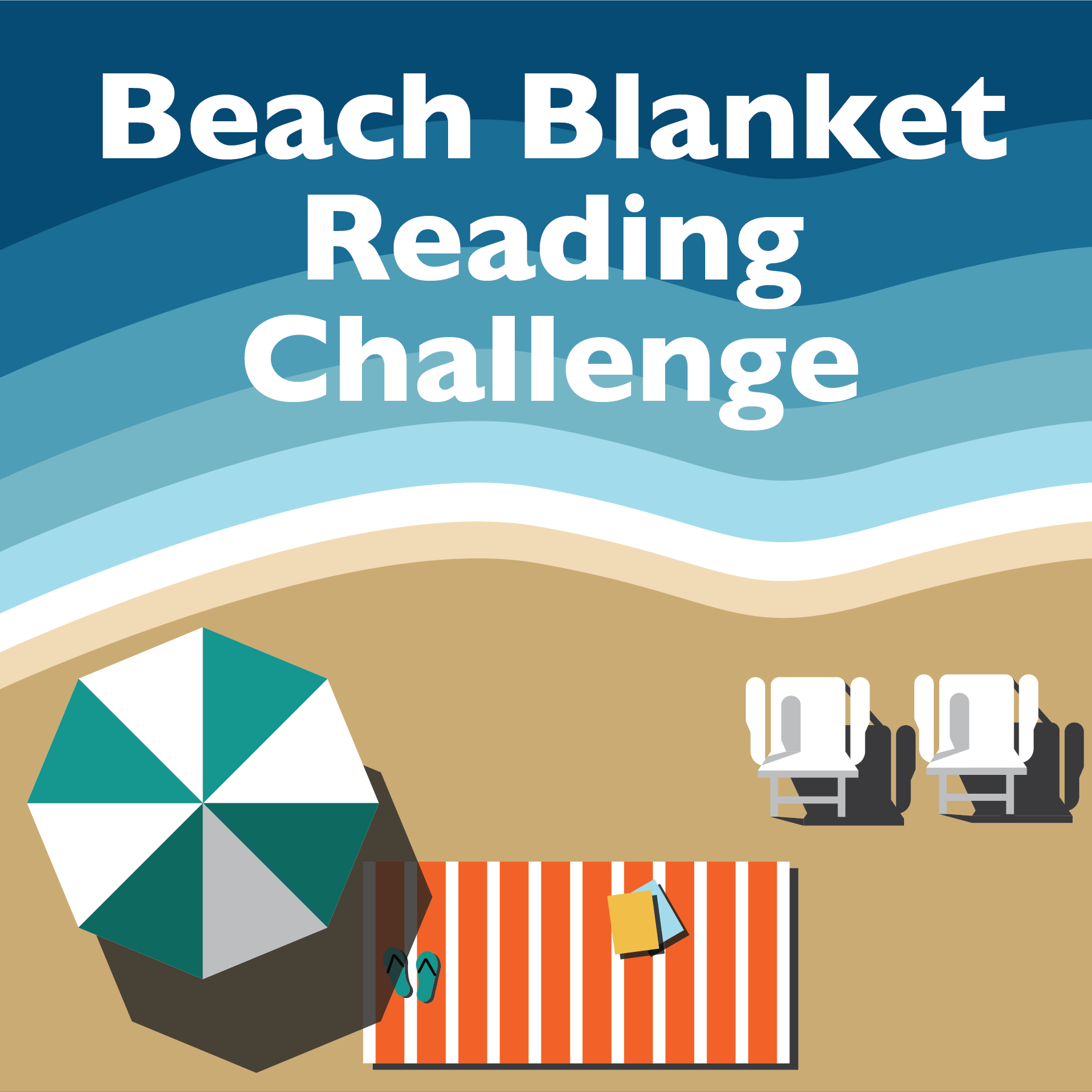 Beach Blanket Reading Challenge